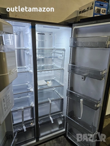 Хладилник Side-by-Side Samsung RS6HA8891B1/EF FAMILY HUB , 614 l,, снимка 8 - Хладилници - 53278671