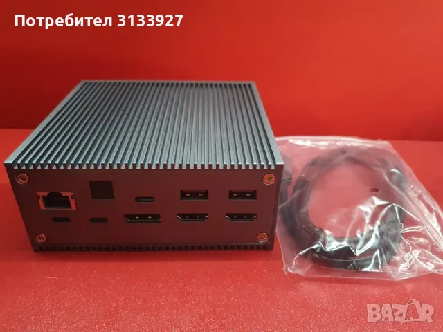 17в1 Докинг станция, три 4К дисплея Lyare, снимка 3 - Друга електроника - 50218044