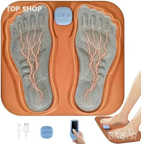 Нов Електронен масажор за кръвообращение и болка в краката с 15 нива, снимка 5 - Масажори - 49956922