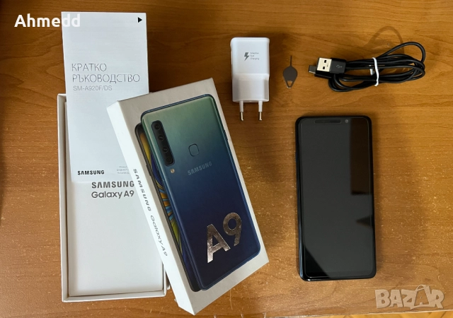 Samsung Galaxy A9 (2018) Dual SIM, 128GB, 6GB RAM, Lemonade Blue, снимка 6 - Samsung - 51641144