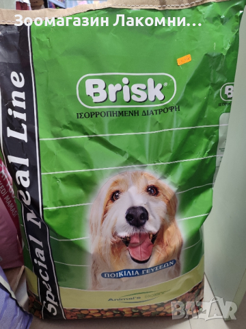 Храна за кучета Brisk mix 10кг.