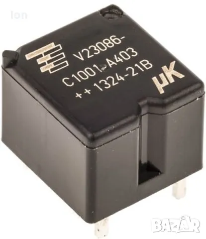 Миниатюрно Авто реле V23086-C1001-A403, 12V, 30A, снимка 3 - Друга електроника - 48935827