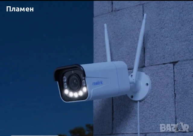 Reolink RLC‑811WA — Smart 8 MP (4K) Wi‑Fi камера с прожектори и 5×, снимка 4 - HD камери - 51146832
