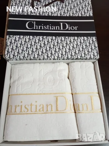 Памучни Хавлии -2бр ✨Dior ✨ Victoria Secret ✨ Burberry ✨, снимка 8 - Хавлиени кърпи - 50316278