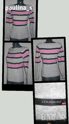 Три различни броя / Уникален пуловер "Marie Simtine" cashmere & merino и "LOUISE FD" , снимка 7 - Блузи с дълъг ръкав и пуловери - 26622391