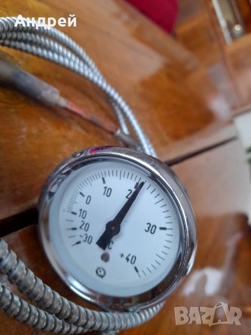Стар хладилен термометър, снимка 3 - Други ценни предмети - 34922226
