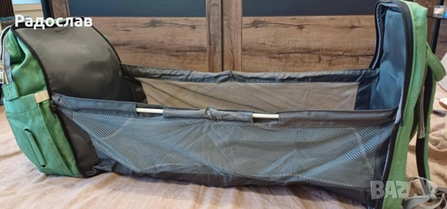 Бебешка раница за аксесоари 2в1 и повивалник. , снимка 7 - Раници - 52492021
