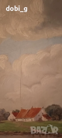 Стара германска картина, снимка 2 - Картини - 52522731