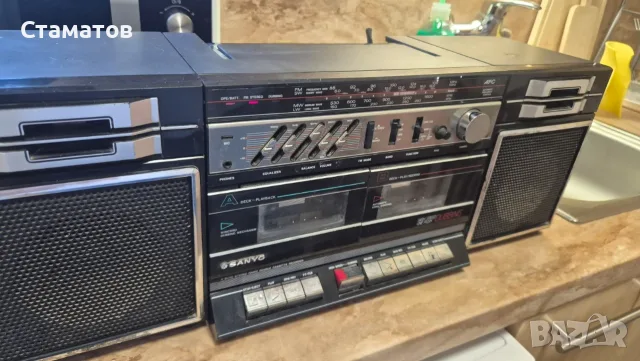 Радиокасетофон SANYO MW211LU, снимка 4 - Радиокасетофони, транзистори - 55779547