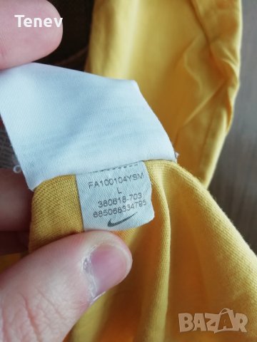 Barcelona Nike оригинална памучна тениска Барселона L , снимка 5 - Тениски - 36794876