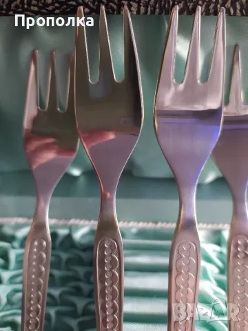 Комплект Немски, неупотребявани десертни вилици, най-висок клас неръждаеми 18/, снимка 8 - Прибори за хранене, готвене и сервиране - 48170445