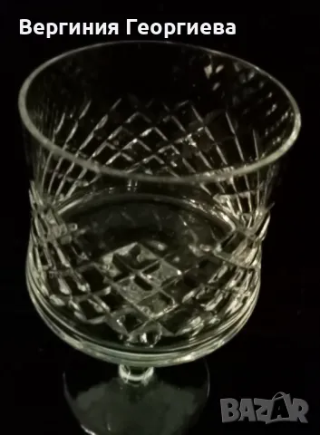 Кристални чаши за ракия, вино - 3 броя , снимка 5 - Чаши - 50183141