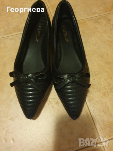 НОВИ черни обувки балерини 36,5 -37 номер