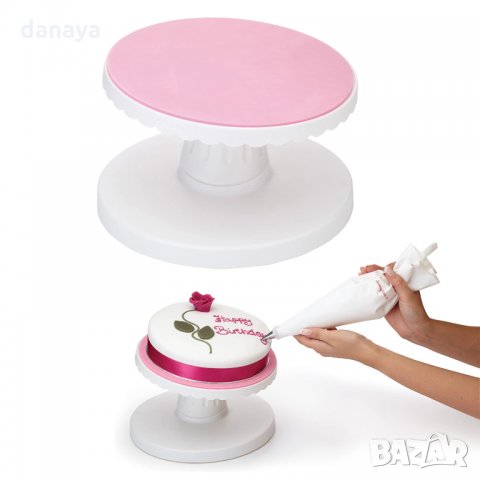 1951 Въртяща се поставка за торта с наклон