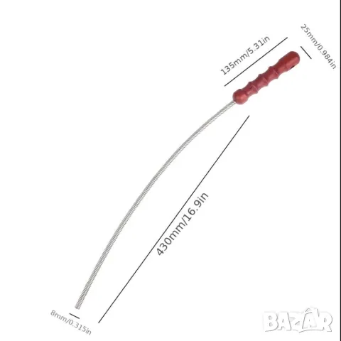 Висококачествен Тактически Камшик за Самозащита от Кована Стомана Защита от Кучета Само-Оцеляване, снимка 7 - За кучета - 47510245