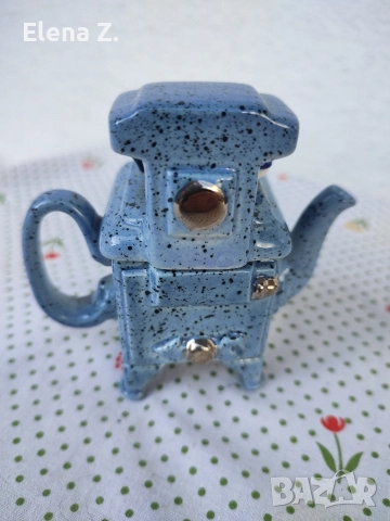 Малък колекционерски чайник стара печка Cardew Design, снимка 6 - Антикварни и старинни предмети - 52860255