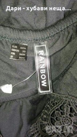 Рокля от трико, с платка от дантела, цвят графит🍀❤XS,S,M,M/L❤🍀арт.4253, снимка 5 - Рокли - 36854548