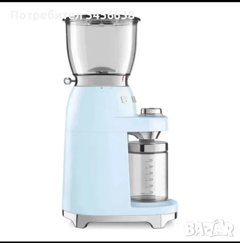 Електрическа кафемелачка Smeg 50's Style, снимка 4 - Кафемашини - 56304536
