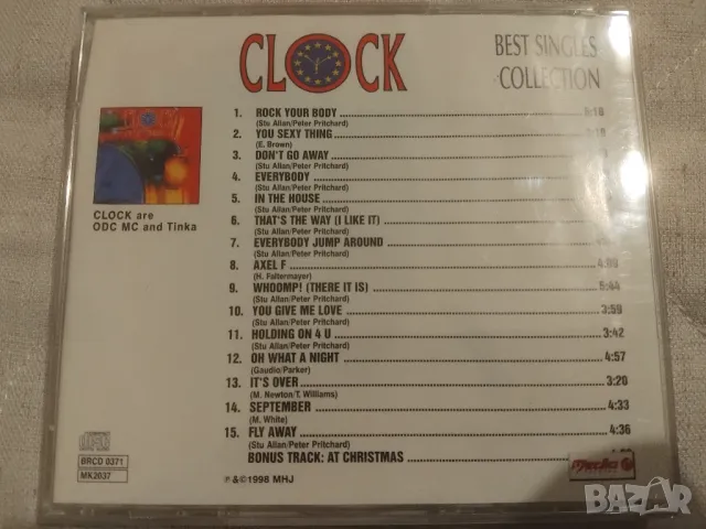 Clock - Best singles collection - матричен диск Dance /  Денс музика, снимка 2 - CD дискове - 49499974
