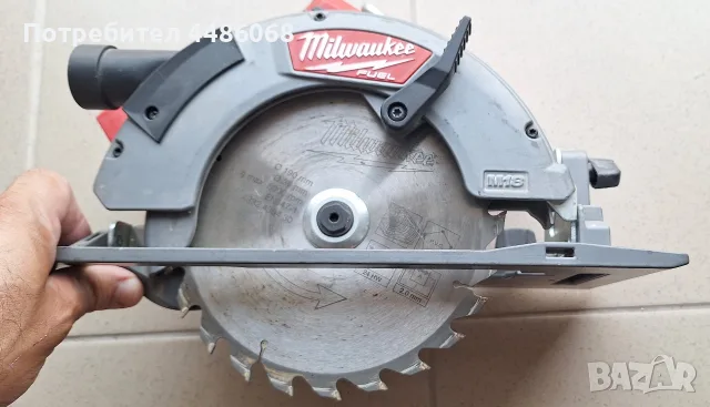 ръчен циркуляр milwaukee m18 CCS66 190мм диск за ремонт