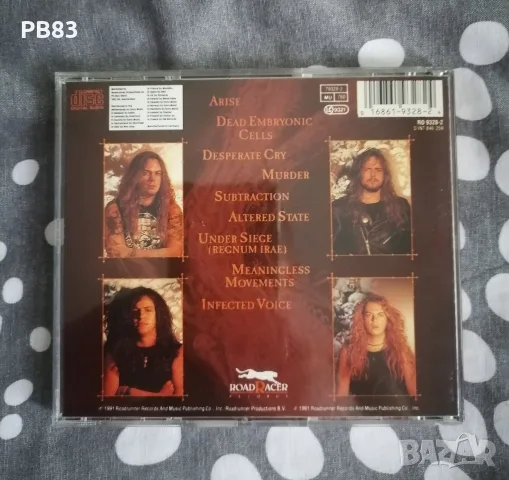 Sepultura - Arise CD Thrash Metal , снимка 2 - CD дискове - 56460365