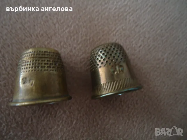 Стари бронзови напръстници, снимка 3 - Антикварни и старинни предмети - 49826346