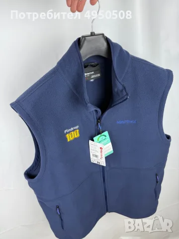 Мъжка флисова жилетка „Marmot Rocklin“ с пълен цип, размер XL, снимка 10 - Спортни дрехи, екипи - 56154172