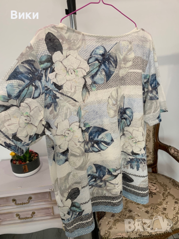 Красива елегантна тениска в размер XL, снимка 18 - Тениски - 44614539