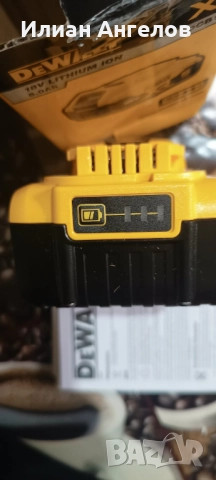 Оригинална батерия Dewalt 5 AMP внос от Англия!, снимка 4 - Други инструменти - 52972339