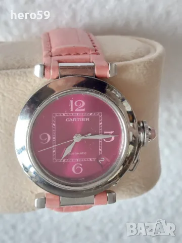 Автоматичен Часовник Картие Паша(Cartier Pasha 2324)модел 2005г., снимка 4 - Дамски - 48291980