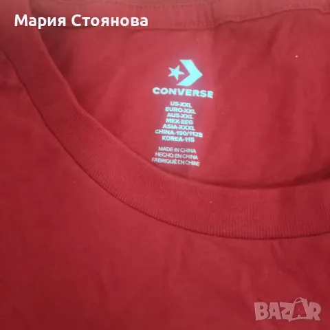 Оригинална тениска Converse, снимка 3 - Тениски - 50315678