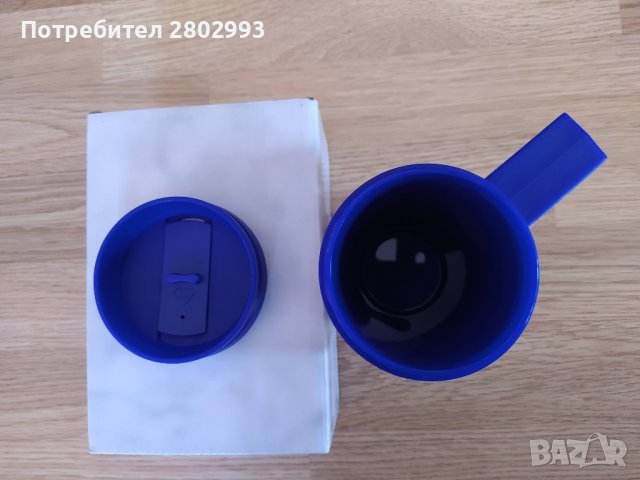 Нова термо чаша от неръждаема стомана в кутия, снимка 3 - Чаши - 38539831