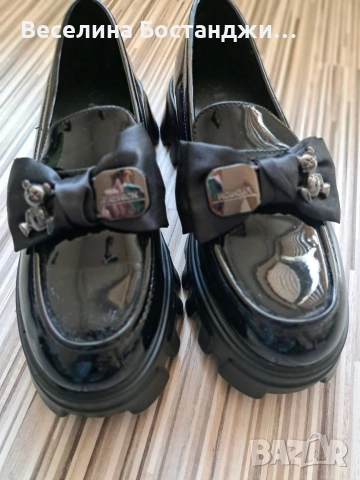 Лоуфъри/мокасини 38 номер , снимка 4 - Дамски ежедневни обувки - 54337718