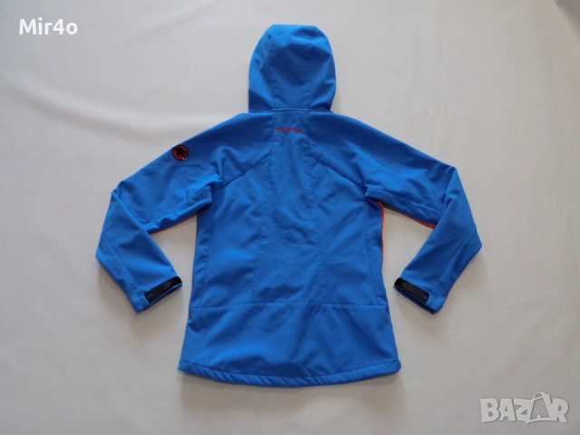 горнище mammut eiger extreme windstopper softshell яке худи блуза фанела туризъм планина дамско S, снимка 2 - Спортна екипировка - 50634913