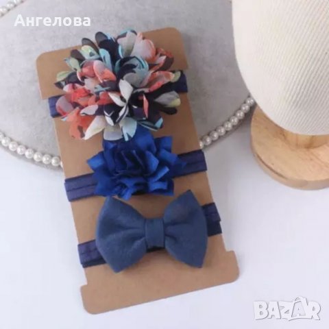 Комплект ленти за глава , снимка 9 - Шноли, диадеми, ленти - 38010211
