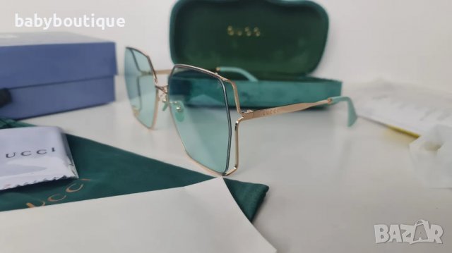 GUCCI light green, снимка 2 - Слънчеви и диоптрични очила - 40108722