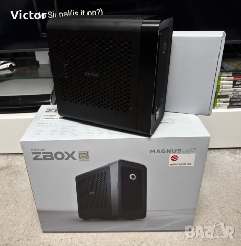 ZOTAC MAGNUS ONE ECM73070C мини компютър Intel i7-10700 64GB Ram, снимка 7 - Работни компютри - 52051745