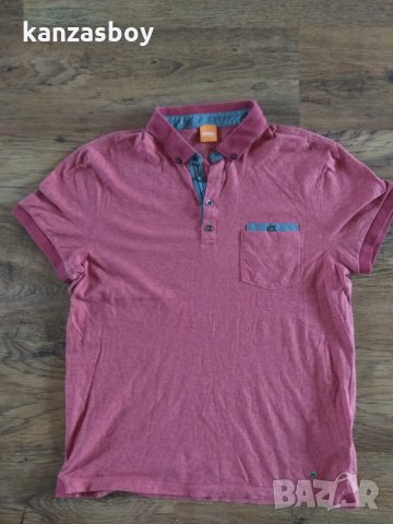 hugo boss orange patches - страхотна мъжка тениска КАТО НОВА, снимка 4 - Тениски - 34128523