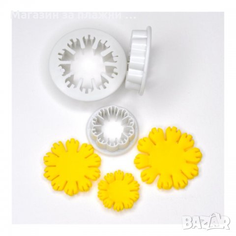 Сладкарски комплект 10 броя шаблони за фигури от фондан - код 3331, снимка 6 - Форми - 35413735