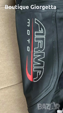 Кожен панталон със слайдери ARMR, снимка 6 - Панталони - 53892673