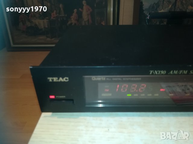 teac t-x150 stereo tuner 1303212004, снимка 3 - Ресийвъри, усилватели, смесителни пултове - 32149486