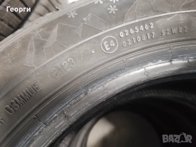 4бр.зимни гуми 185/60/15 Semperit, снимка 6 - Гуми и джанти - 56547478