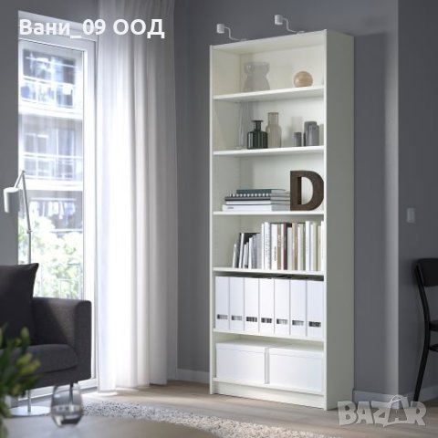 175см Висока бяла етажерка на 5 или 6 етажа, снимка 3 - Етажерки - 36291621