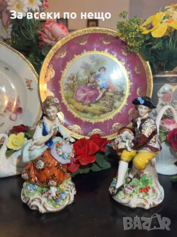 Внимание уникална красота, рядко красива немска продукция Код P2204, снимка 7 - Декорация за дома - 54198501