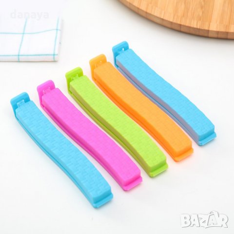 2676 Комплект щипки за торбички, 5 броя