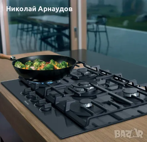 Газов котлон Hisense GM973XF, 5 зони за готвене,, снимка 4 - Котлони - 49391740