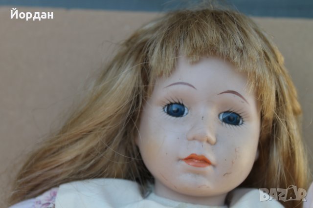 Детска кукла порцелан , снимка 5 - Антикварни и старинни предмети - 36798114
