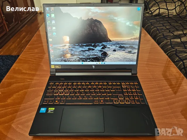 Acer Nitro V16/ RTX 5070 (95W)/ 16GB DDR5/ Intel Core 9 270H/ 1TB/ 76 Wh + Гаранция
