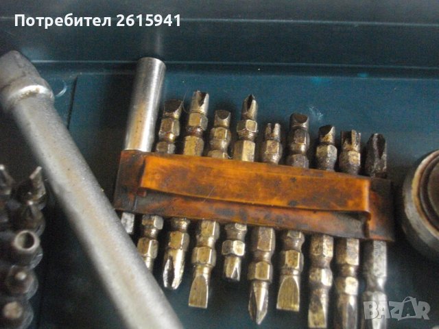 Смесена Гедория-605 Части-Инструменталиум-Тресчотки/Битове/Торсове/Отверка/Адаптери/Каре/Маткап и др, снимка 6 - Други инструменти - 40499750