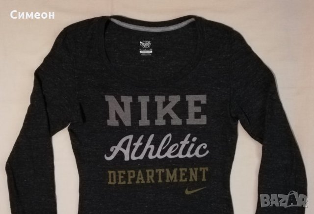 Nike оригинална блуза S Найк памучна спортна фланелка спорт, снимка 2 - Спортни екипи - 31579241